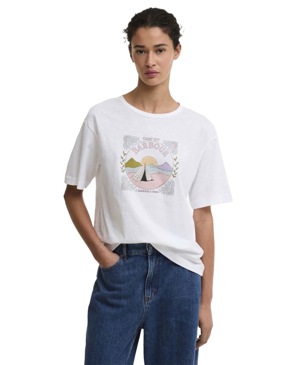 Women's Barbour Orla T-Shirt - White
