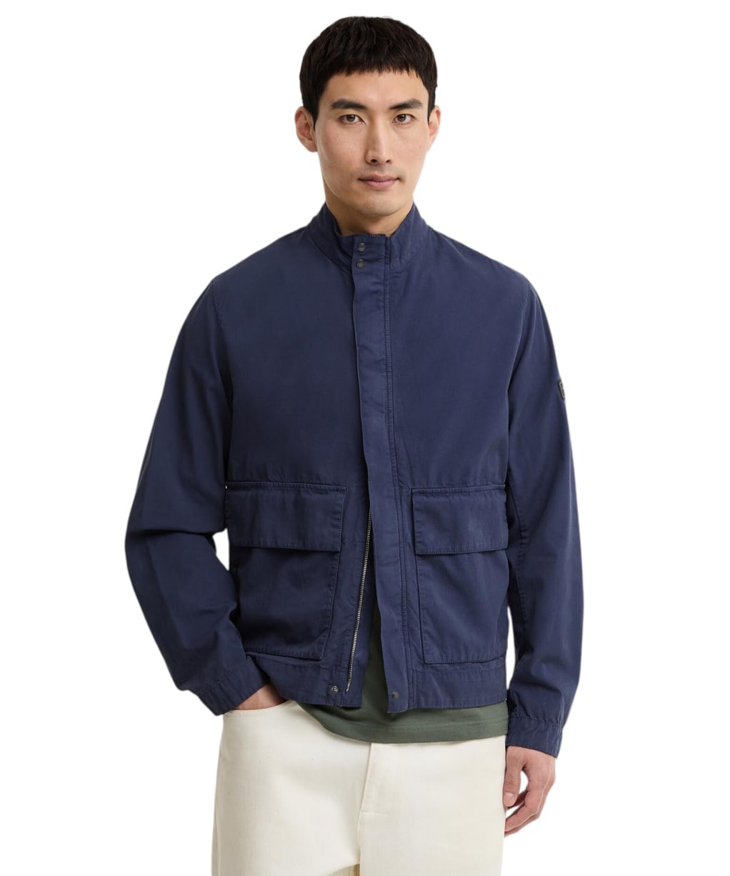 Men's Barbour International Melrow Casual Jacket - Oxford Navy