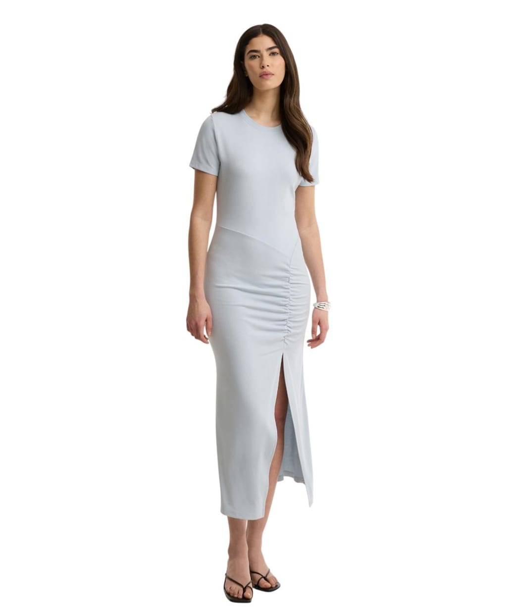  Women's Barbour International Danica Dress - Pearl Blue
