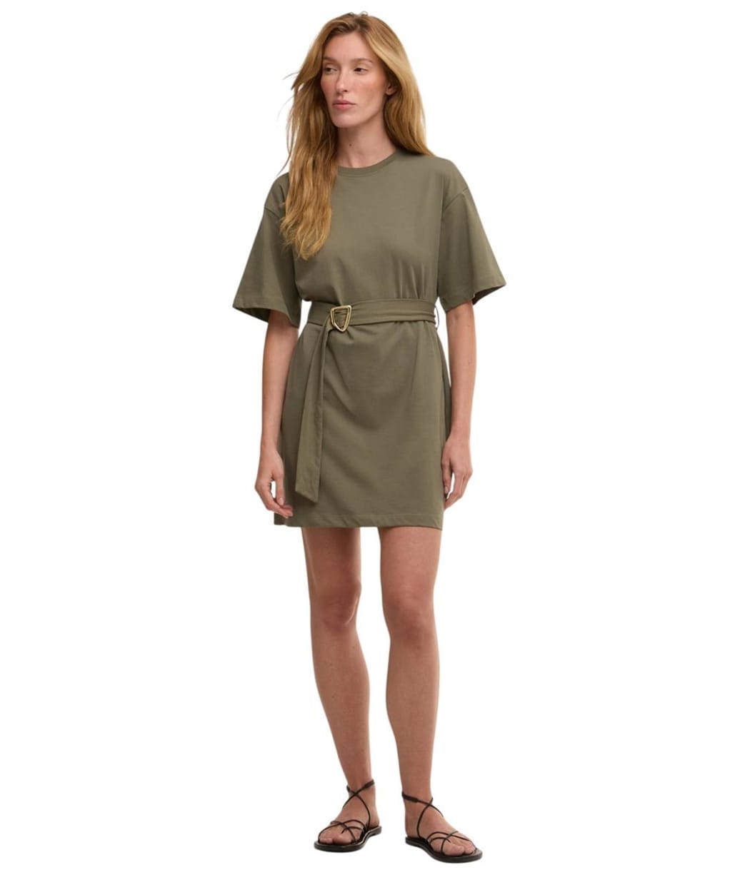 Women's Barbour International Uma Mini Dress - Dusky Khaki