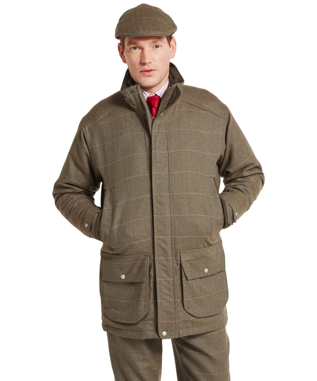 Men's Schöffel Ptarmigan Tweed Classic Coat - Lochlan Tweed