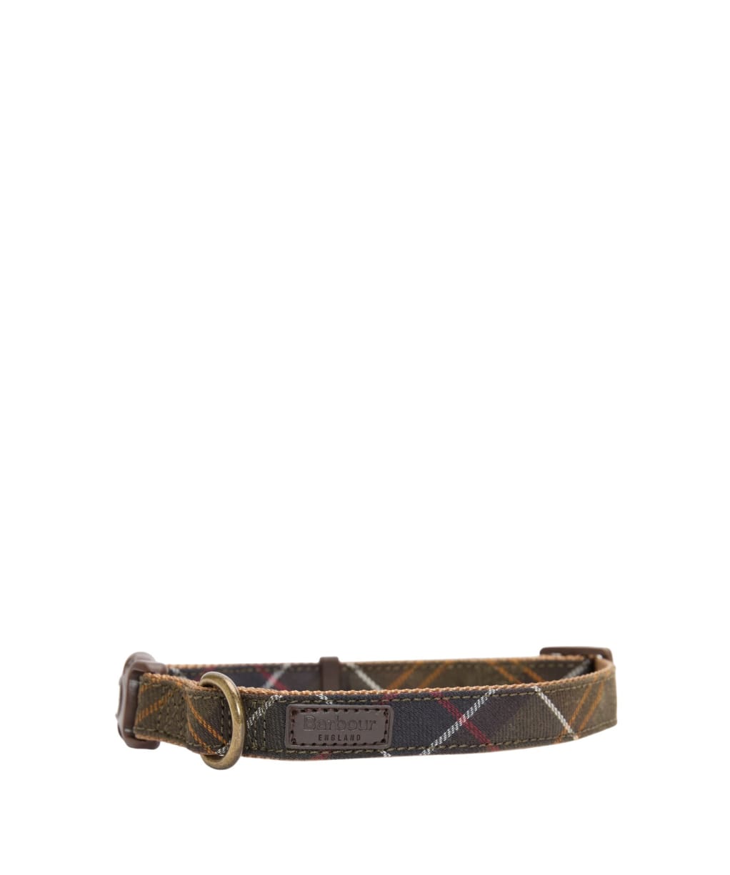 Barbour Tartan & Webbing Dog Collar - Classic Tartan
