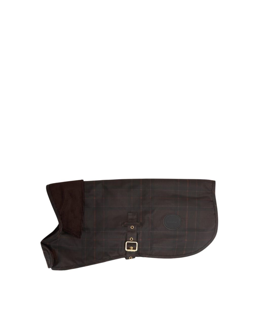 Barbour Tartan Wax Dog Coat - Muted Tartan