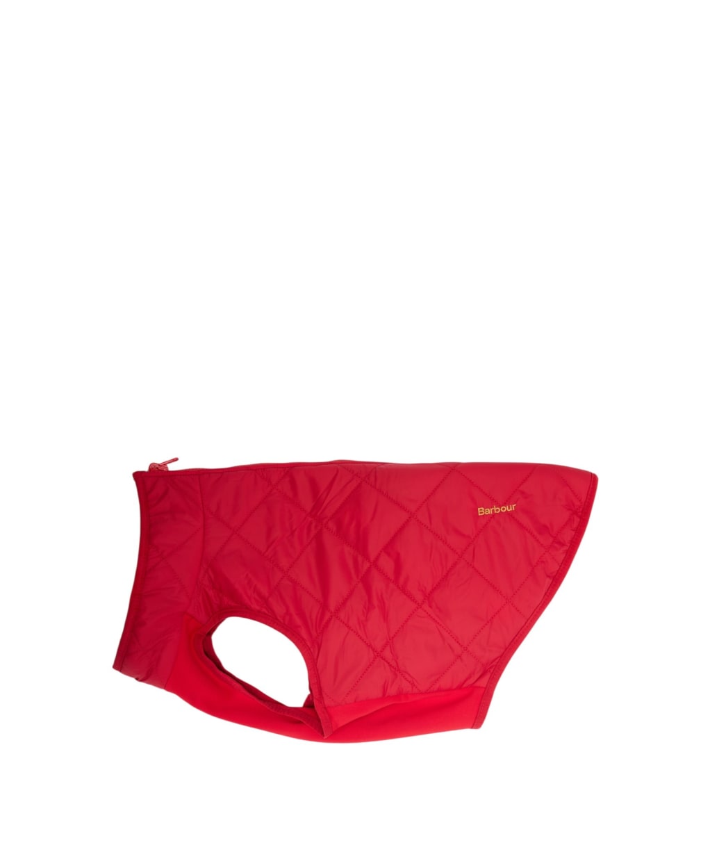 Barbour Field Reversible Dog Coat - Evergreen Tartan
