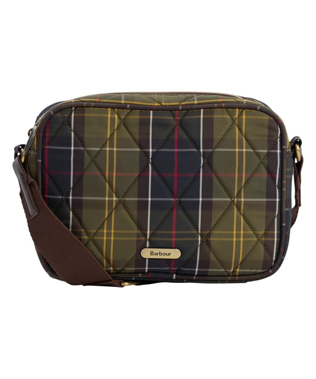 Women's Barbour Quilted Crossbody Bag - Classic Tartan