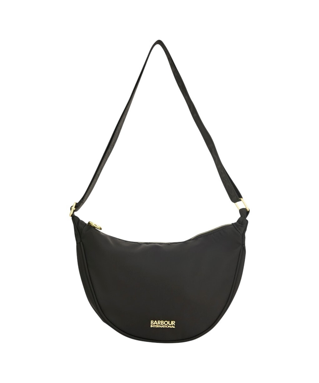 Women's Barbour International Qualify Shoulder Sling Bag - Black