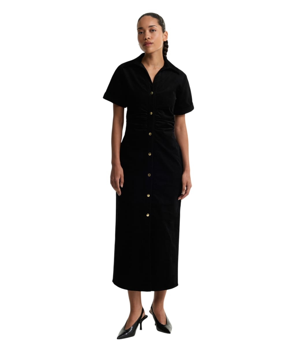 Women's Barbour International Kenna Maxi Dress - Black