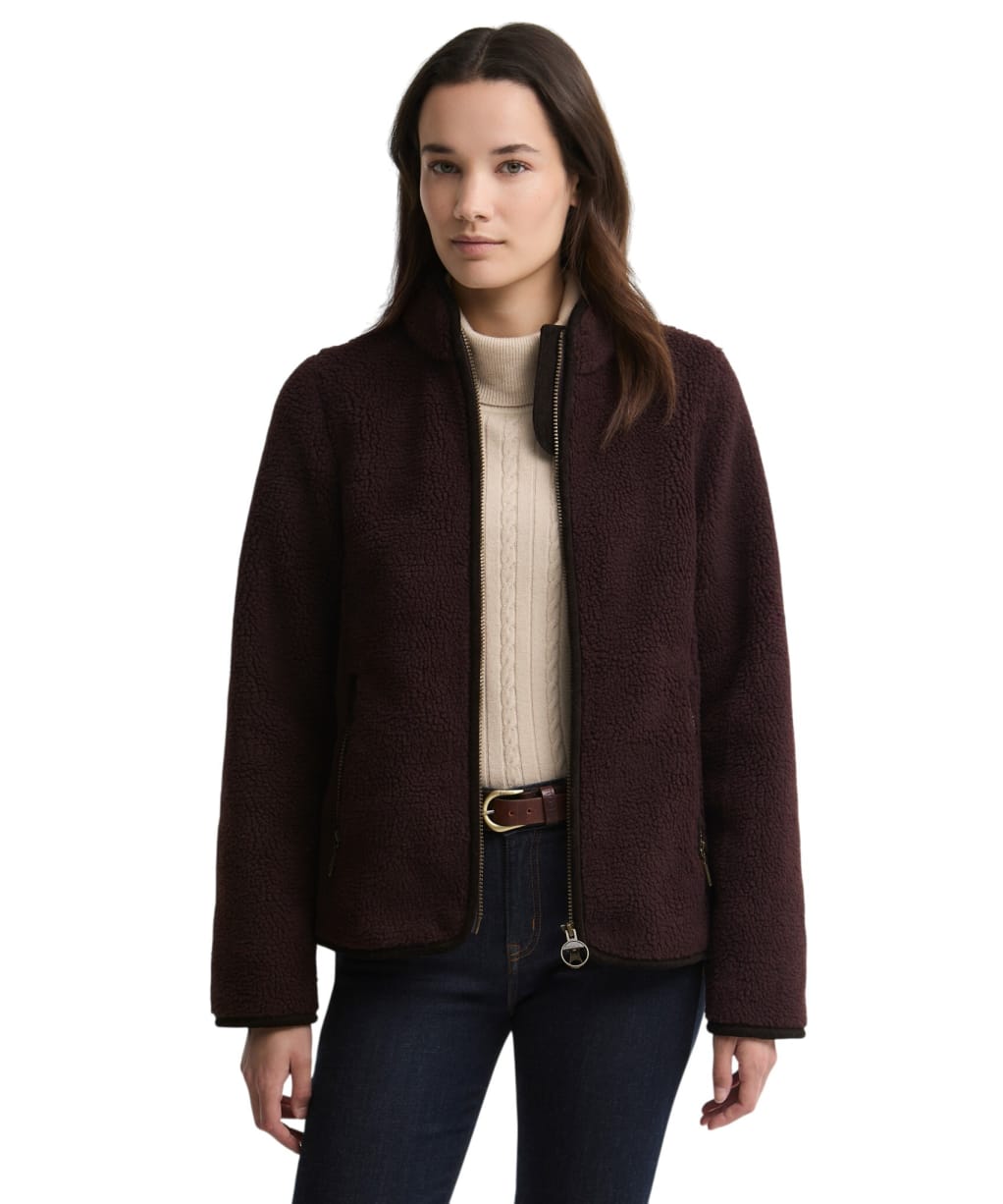 Women’s Barbour Laven Fleece Jacket - Fig