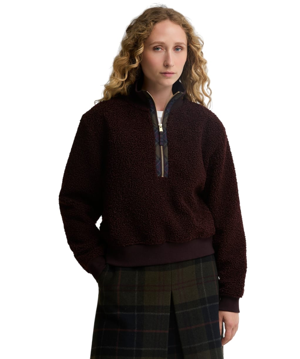 Women's Barbour Fawne Fleece - Fig