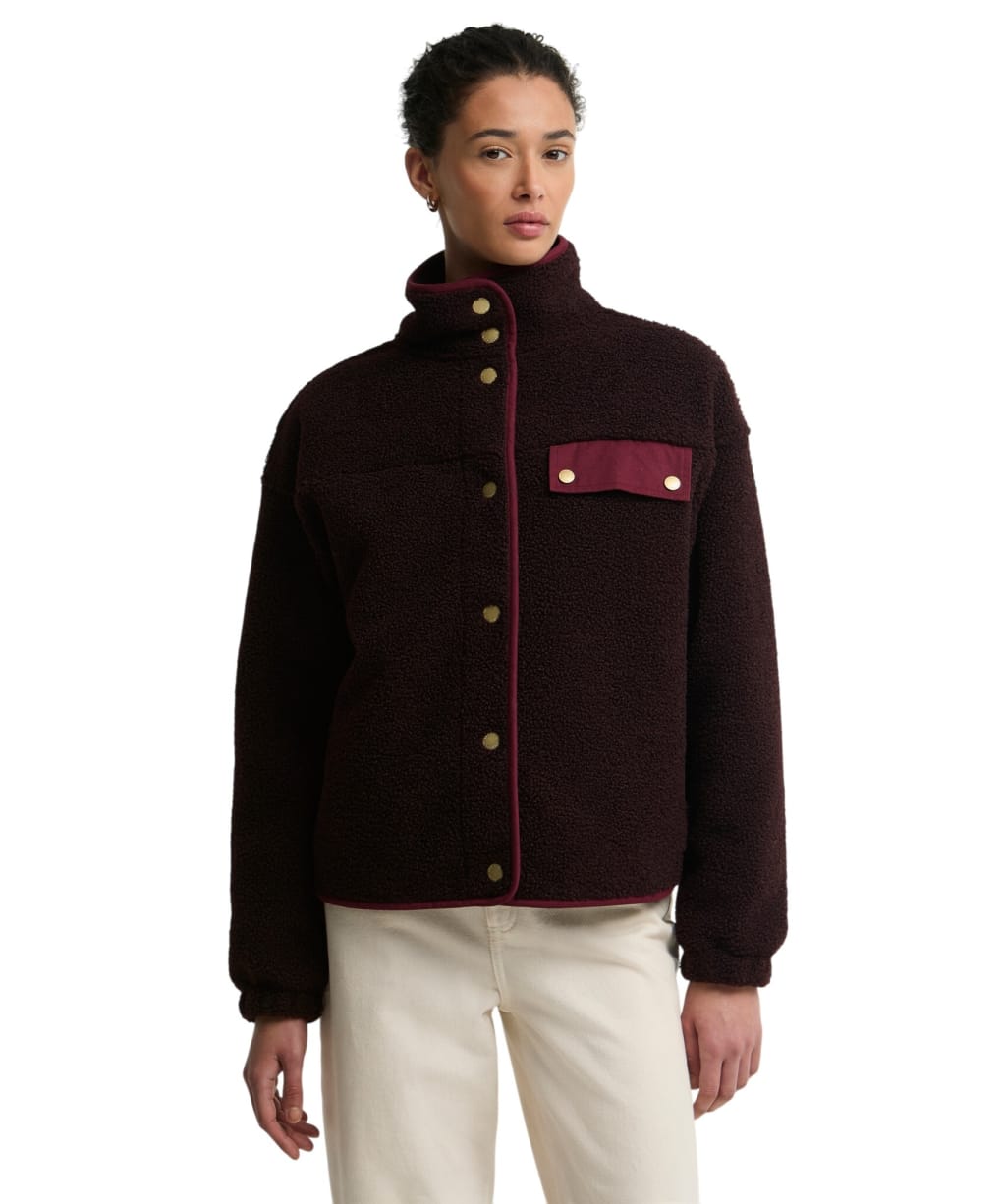 Women's Barbour Mabel Fleece - Fig