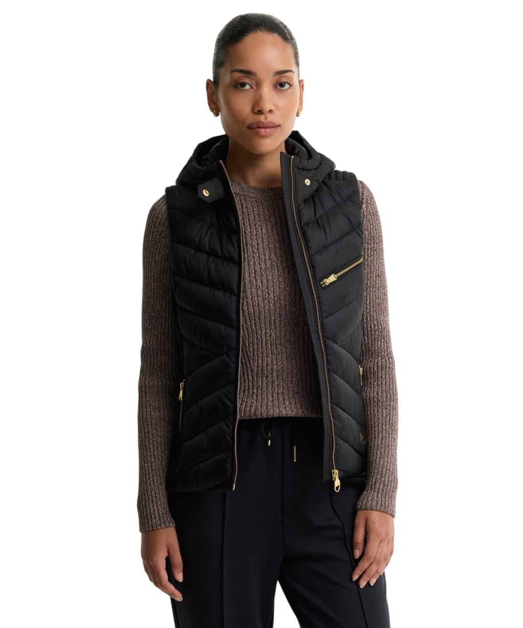 Women's Barbour International Salengro Quilted Gilet - Black