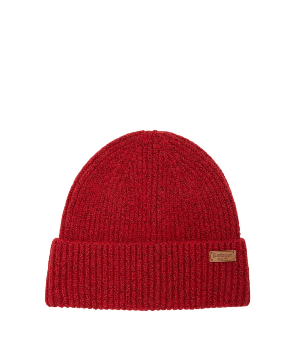 Women's Barbour Pendle Beanie - Crimson Red