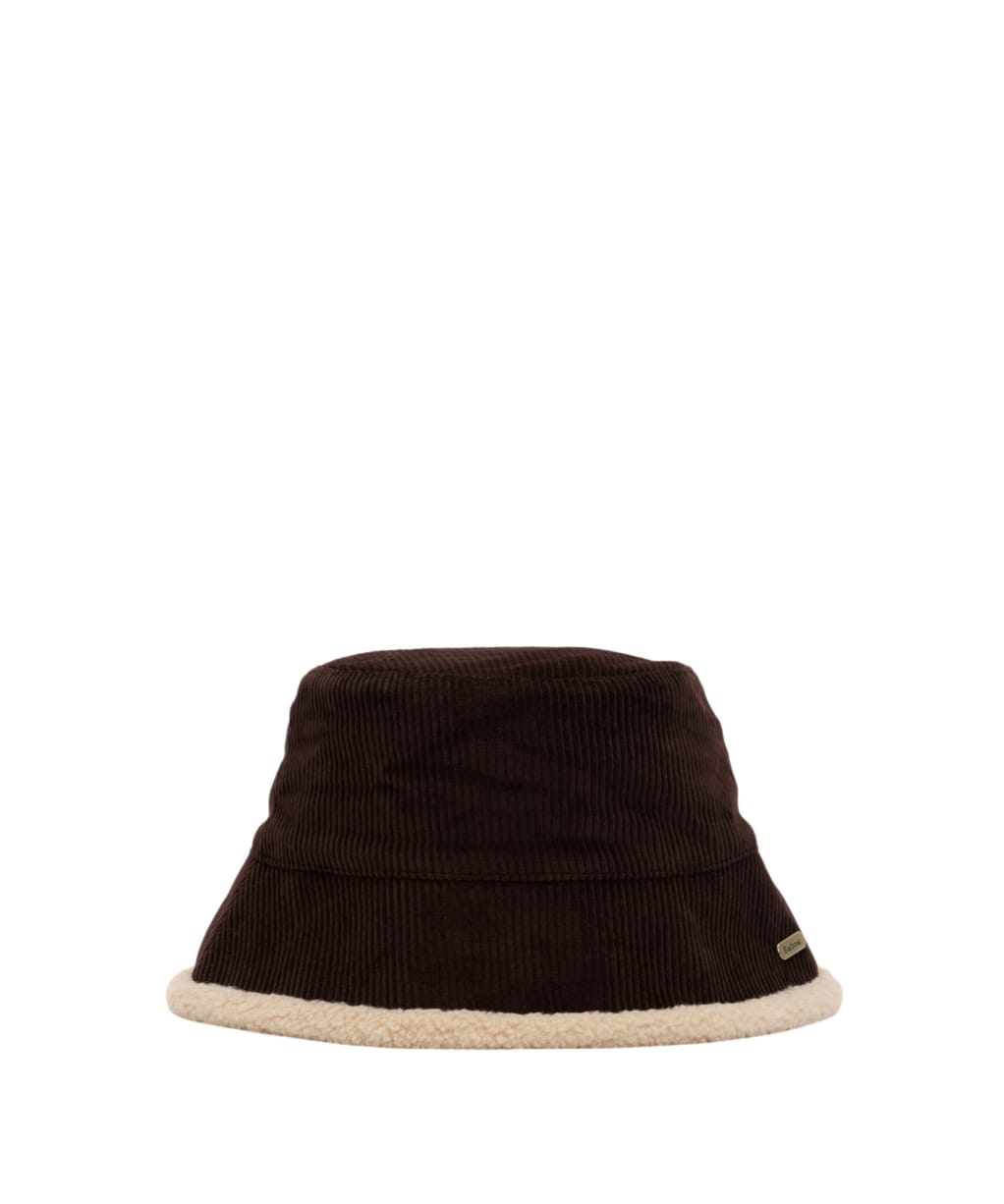 Women's Barbour Overton Reversible Bucket Hat - Brown / Beige