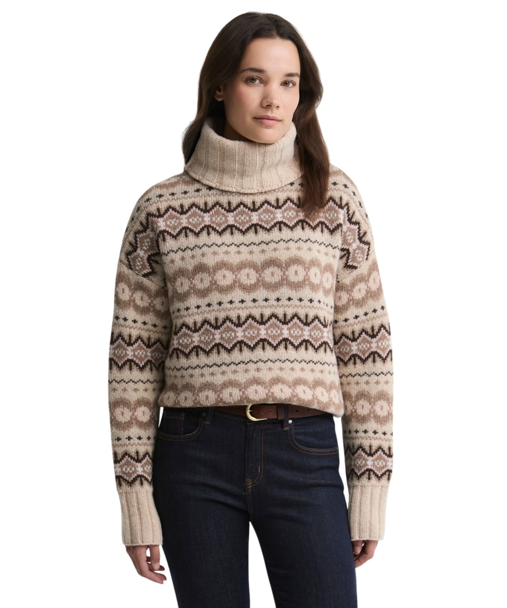 Women's Barbour Helen Knitted Jumper - BIRCH MULTI 2