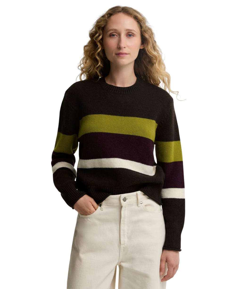 Women's Barbour Wrenwood Knitted Jumper - Rustic Multi