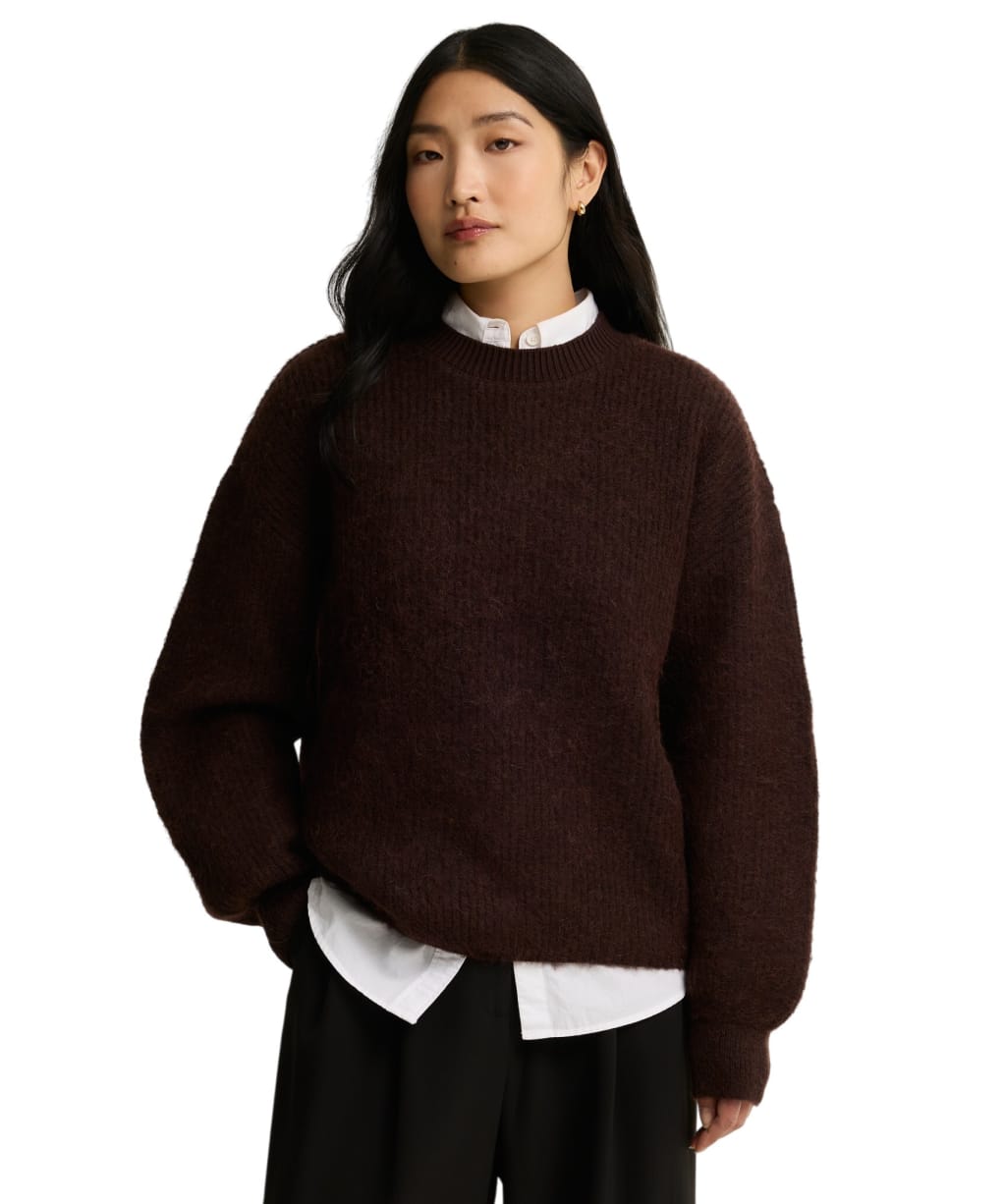Women's Barbour Tanfield Knitted Jumper - Rustic