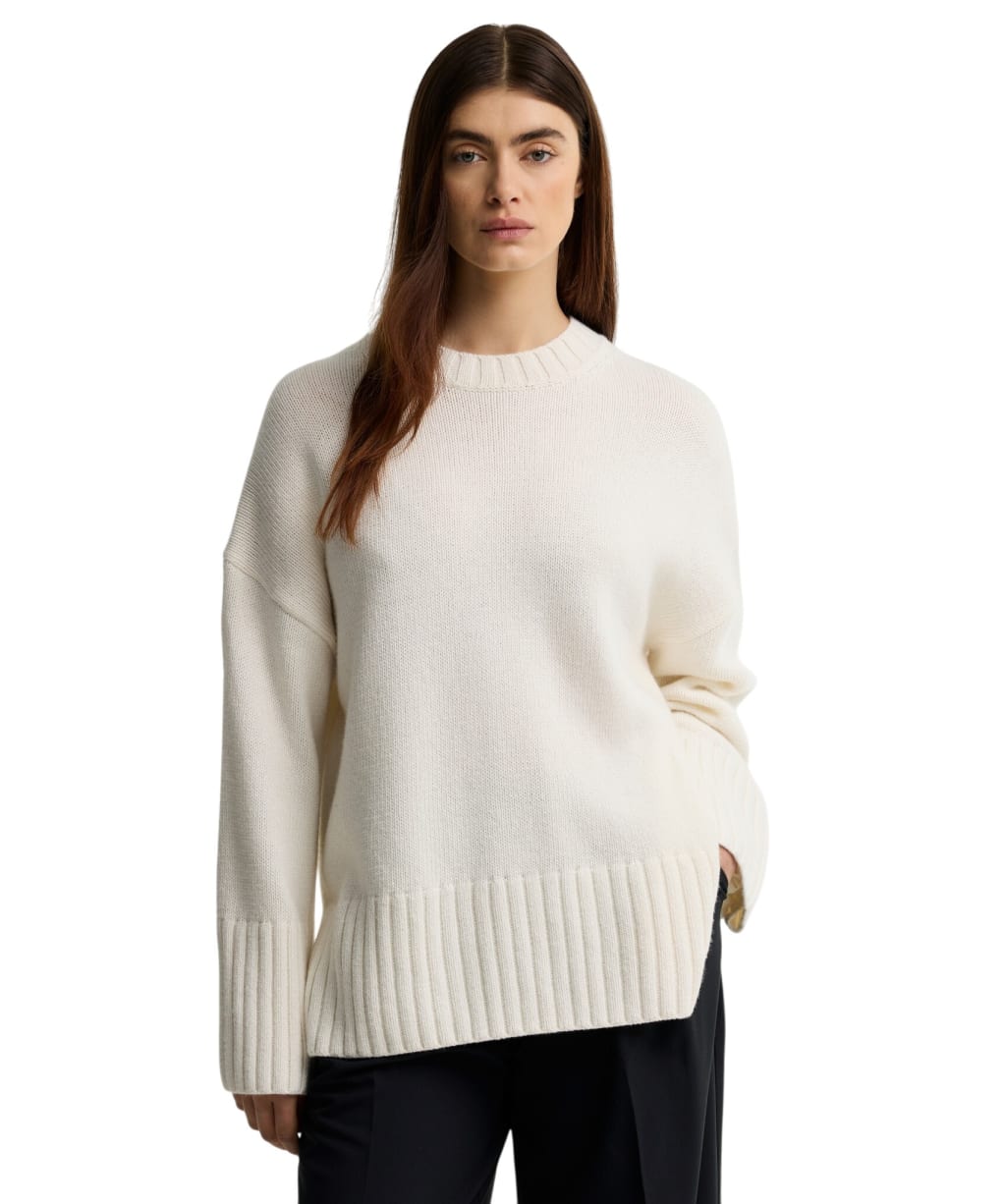 Women's Barbour Gaia Knitted Jumper - Cloud