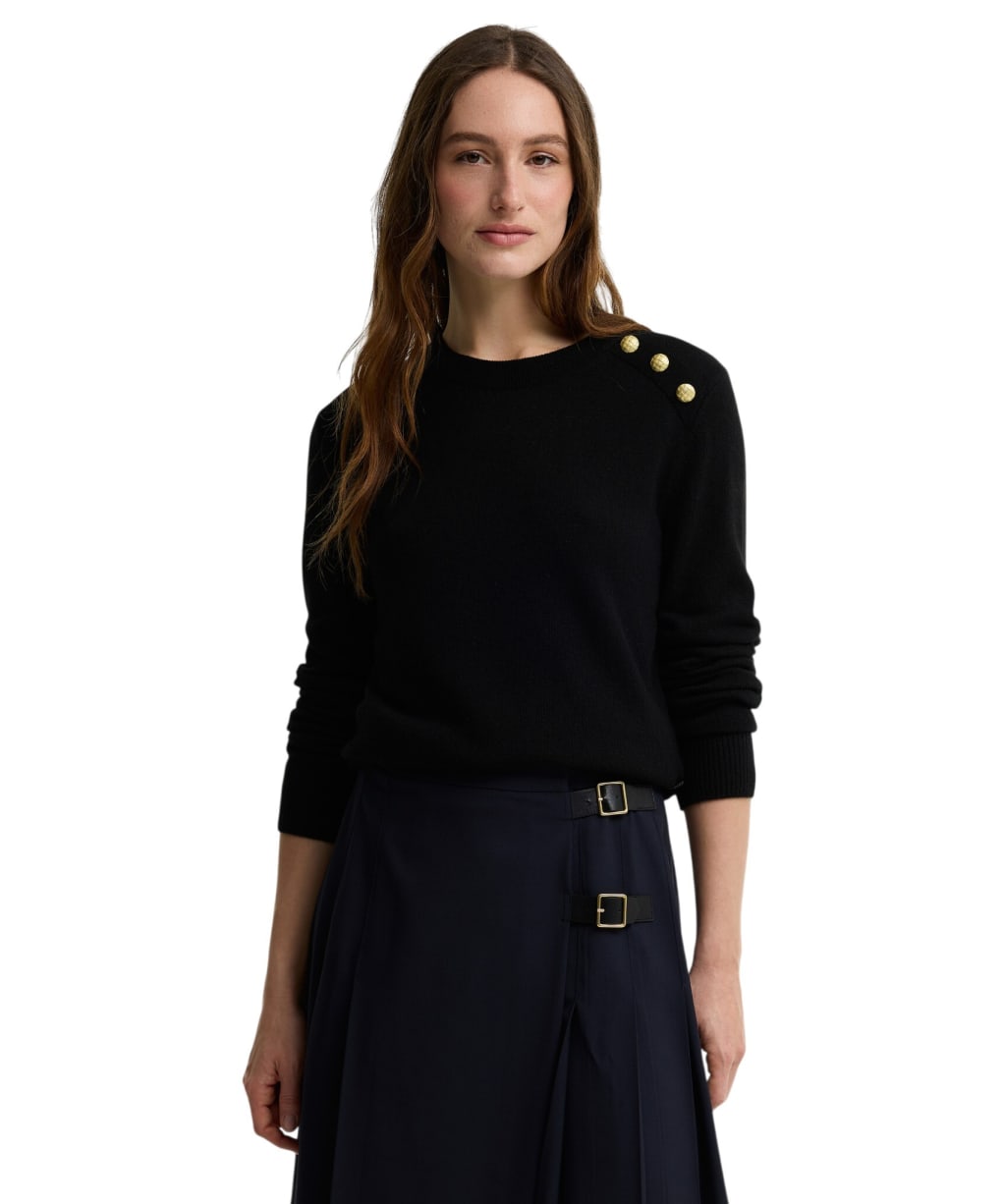 Women's Barbour Penny Knitted Jumper - Black