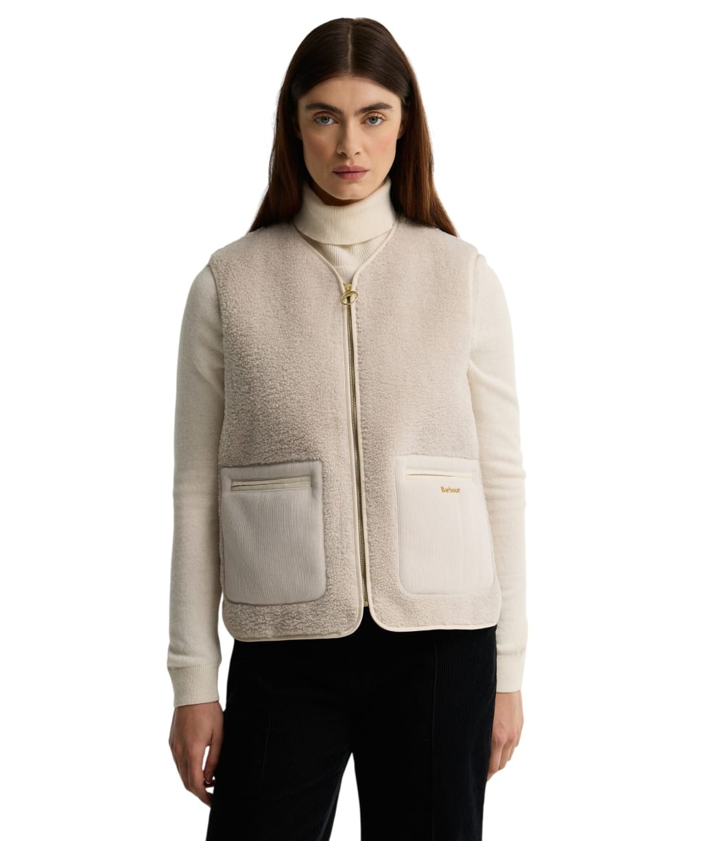 Women's Barbour Bainford Liner - Ecru