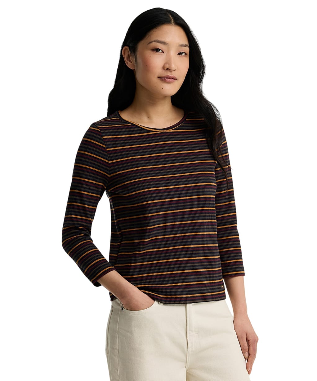 Women's Barbour Wynn Striped Top - Shadow Classic Stripe