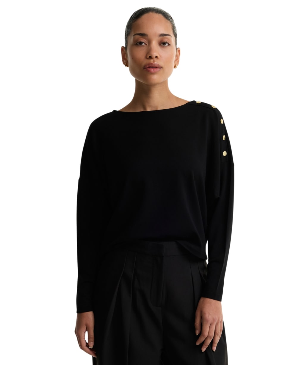 Women's Barbour International Cyrus Top - Black