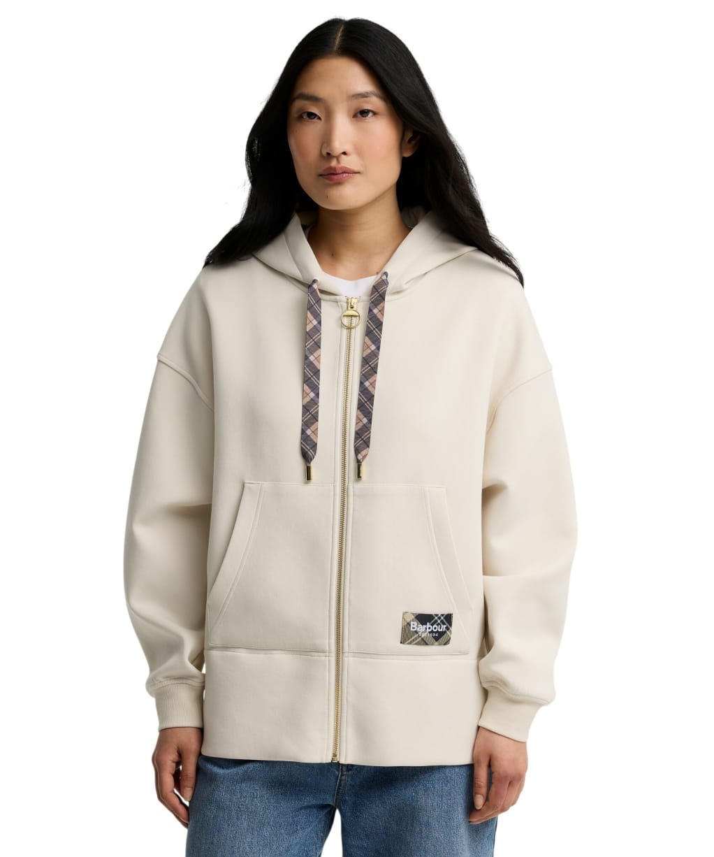 Women's Barbour Delilah Hoodie - Birch