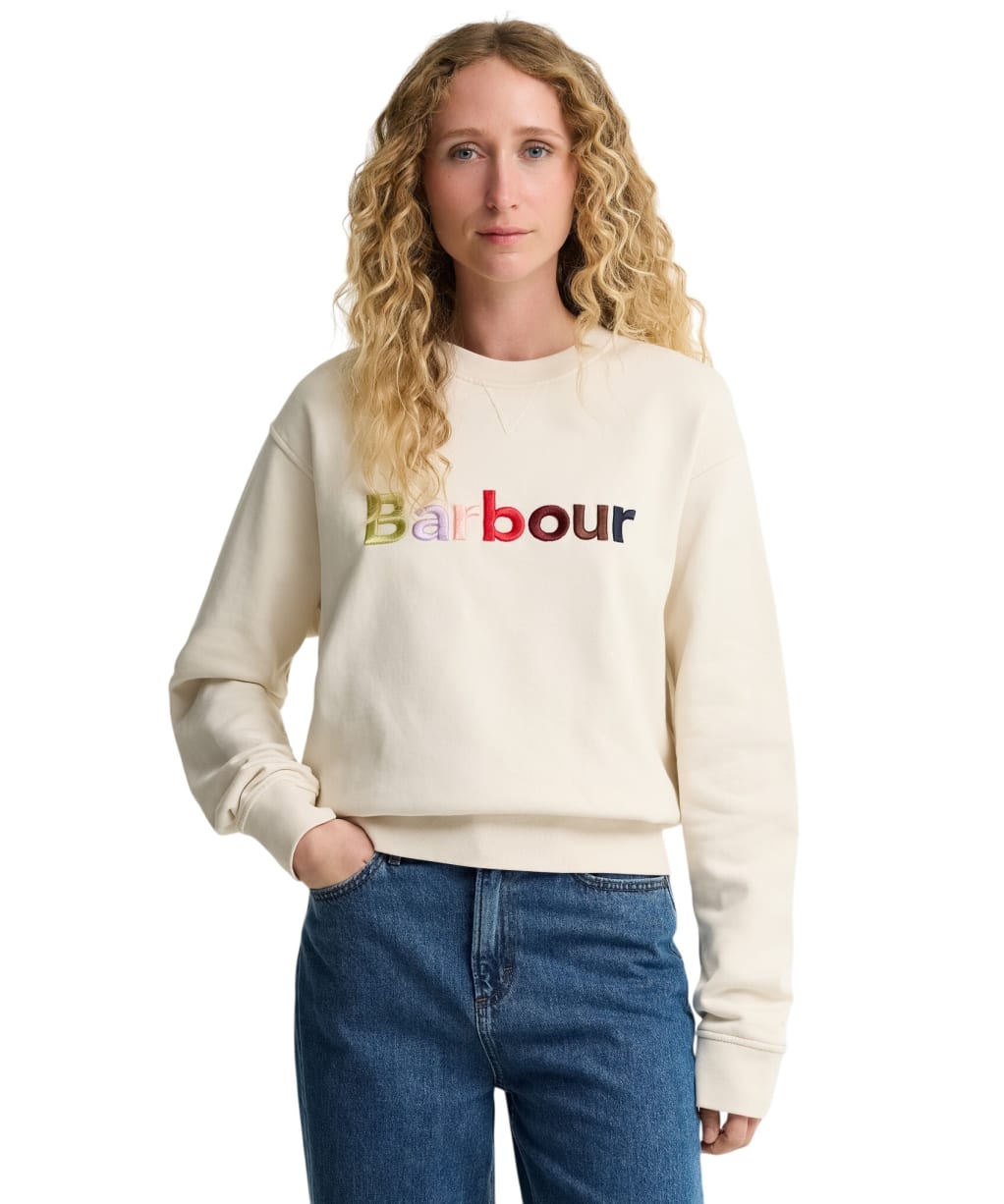 Women's Barbour Ashdown Sweatshirt - Birch