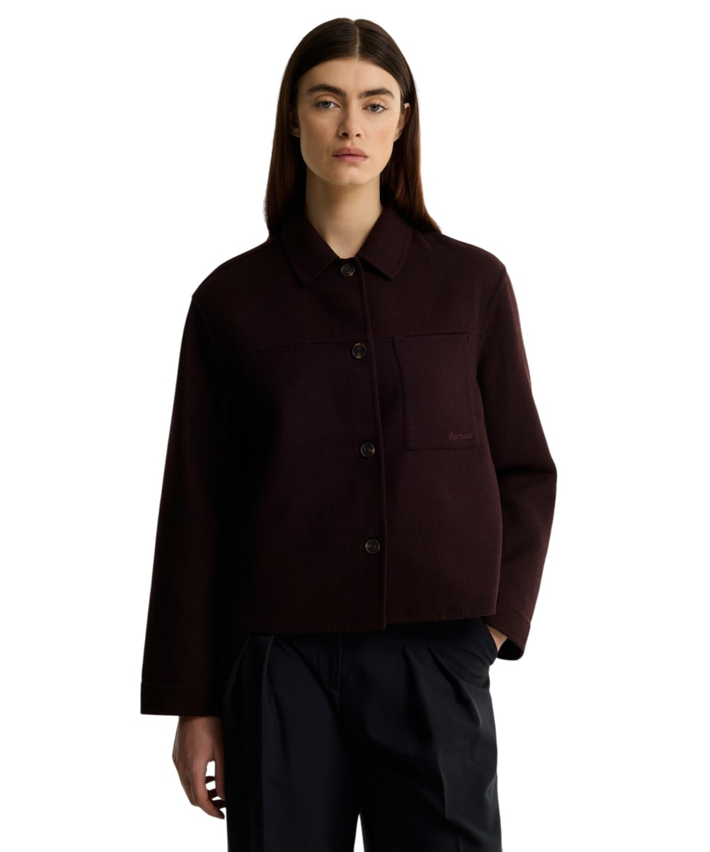 Women's Barbour Antonella Overshirt - Fig