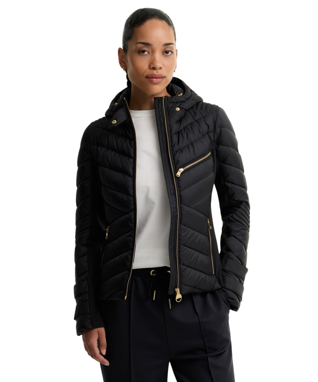 Women's Barbour International Salengro Quilted Jacket - Black