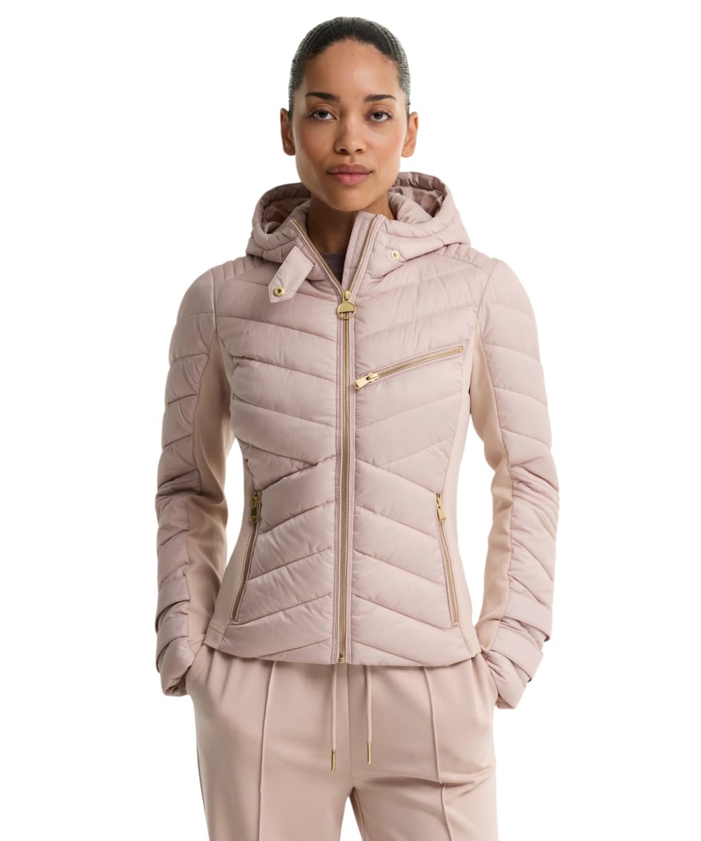 Women's Barbour International Salengro Quilted Jacket - Nutmeg