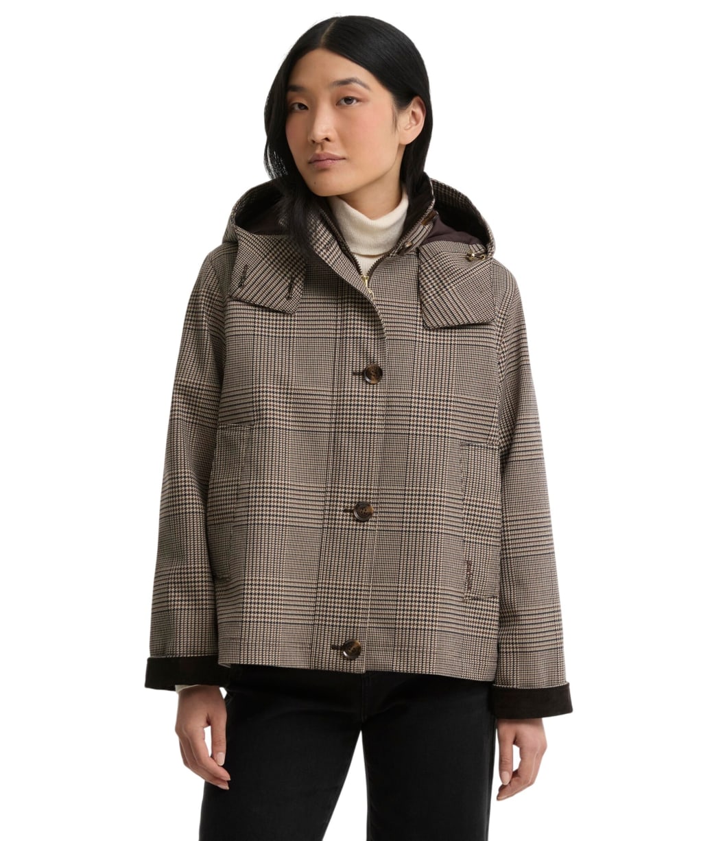 Women's Barbour Connie Showerproof Jacket - Prince Of Wales