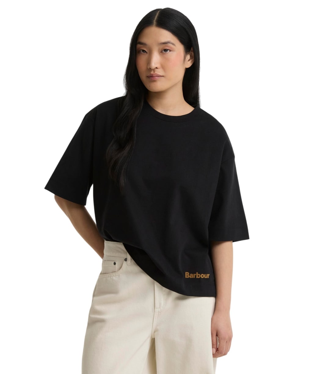 Women's Barbour Willowmere T-Shirt - Black