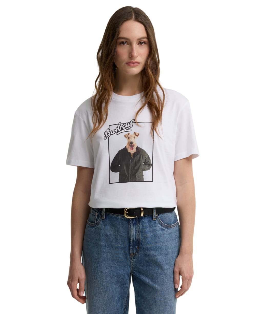 Women's Barbour Mariana T-Shirt - White