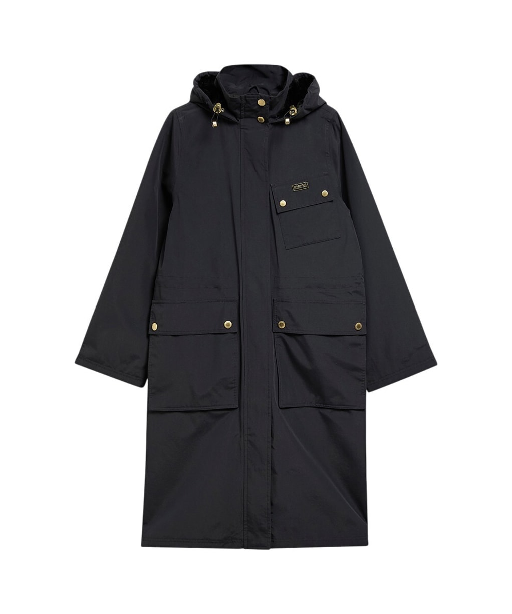 Women's Barbour International Serravalle Waterproof Jacket - Black