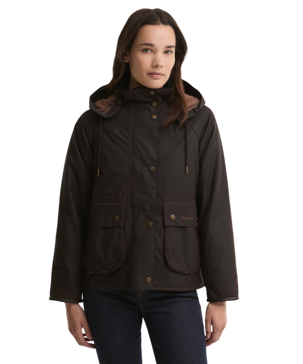 Women's Barbour Georgette Waxed Jacket - Rustic / Muted