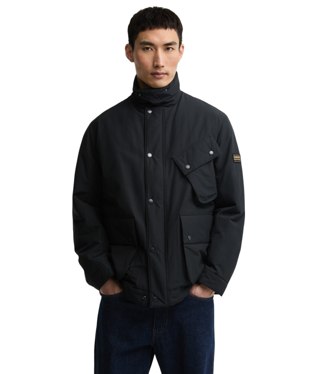 Men's Barbour International Scout Casual Jacket - Black