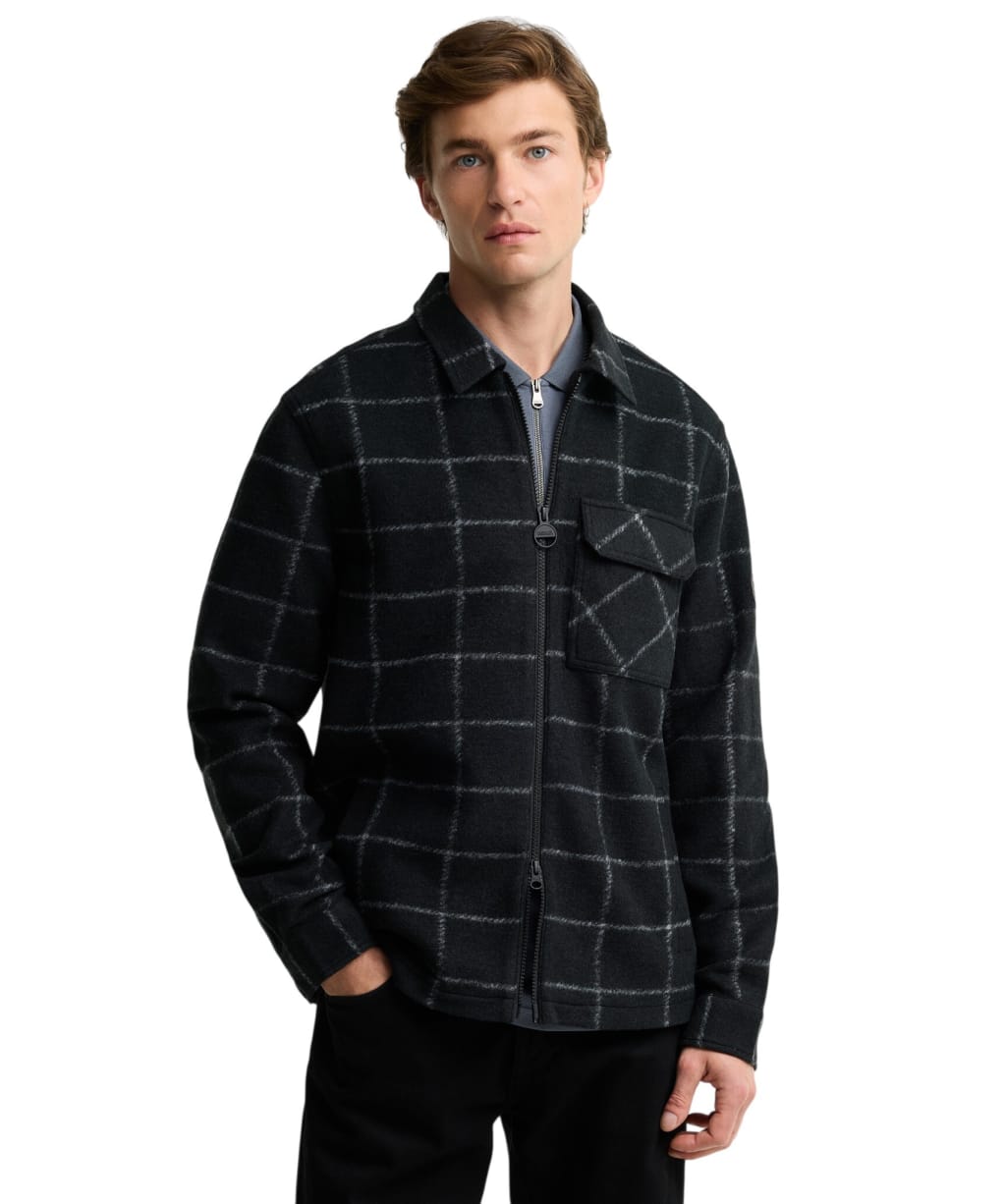 Men's Barbour International Payne Fleece - Black