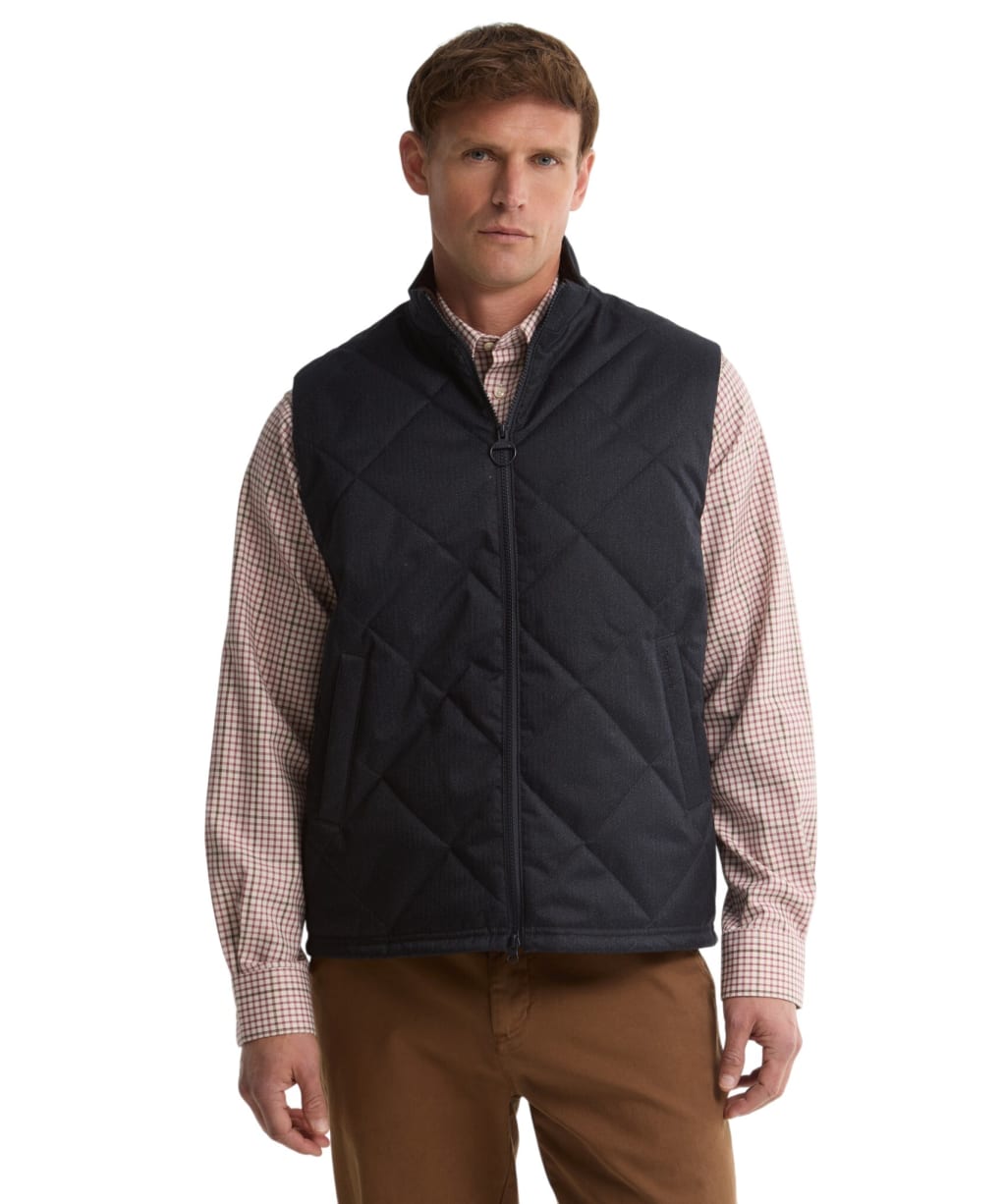 Men's Barbour Winter Finn Gilet - Dark Navy