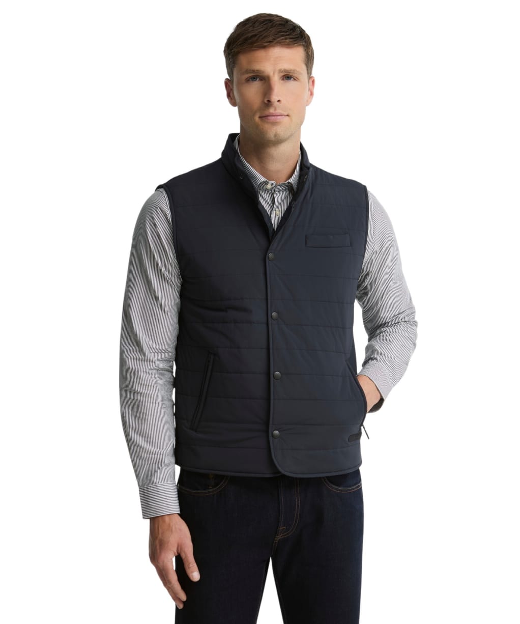 Men's Barbour Palmo Gilet - Navy