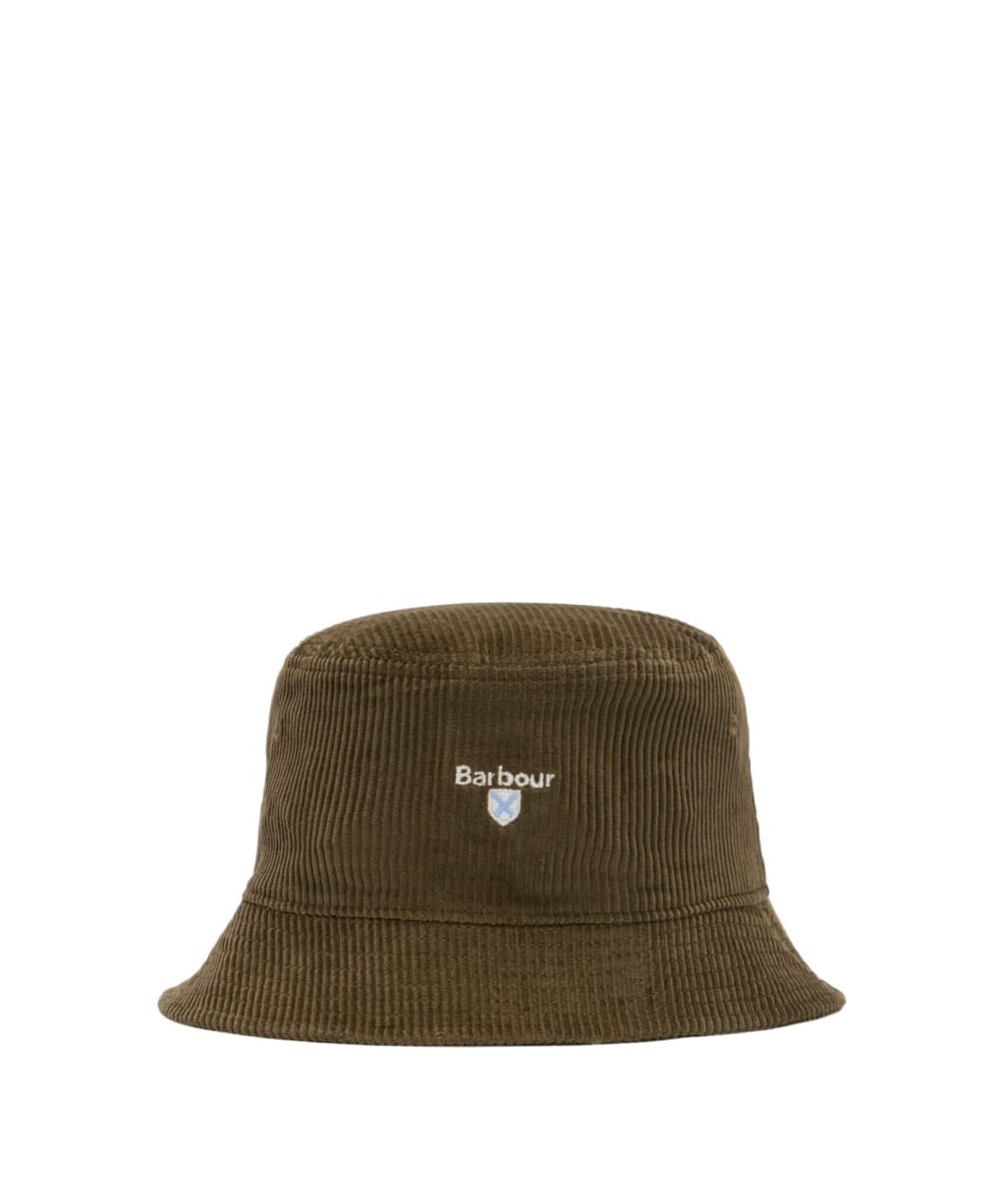 Men's Barbour Preston Bucket Hat - Olive
