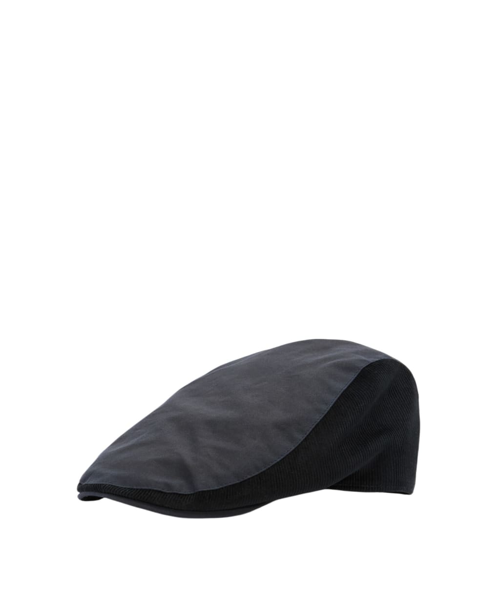Men's Barbour Ashby Flat Cap - Navy