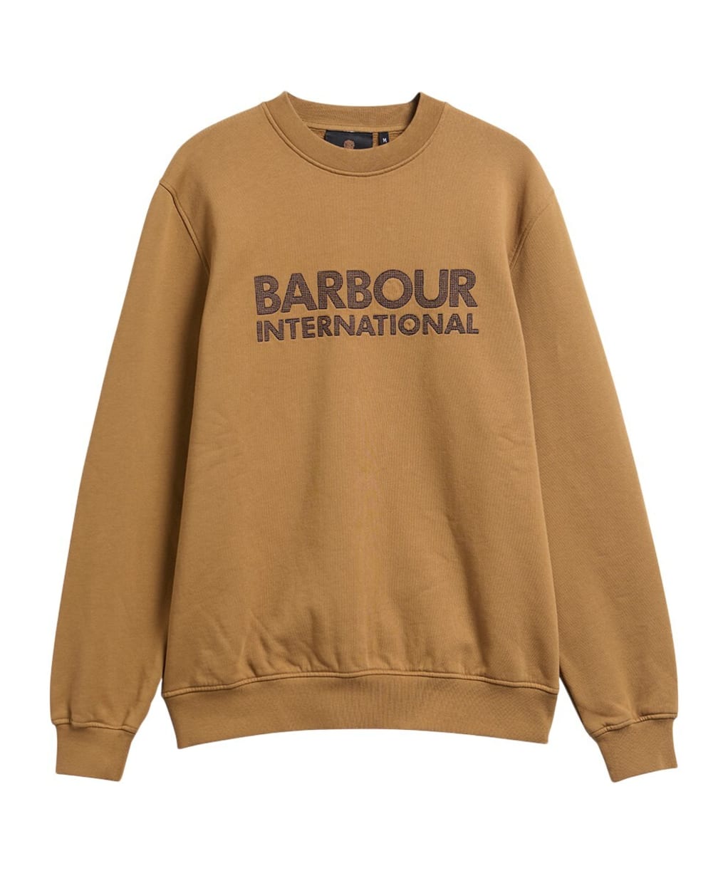 Men's Barbour International Burnett Sweatshirt - Butternut
