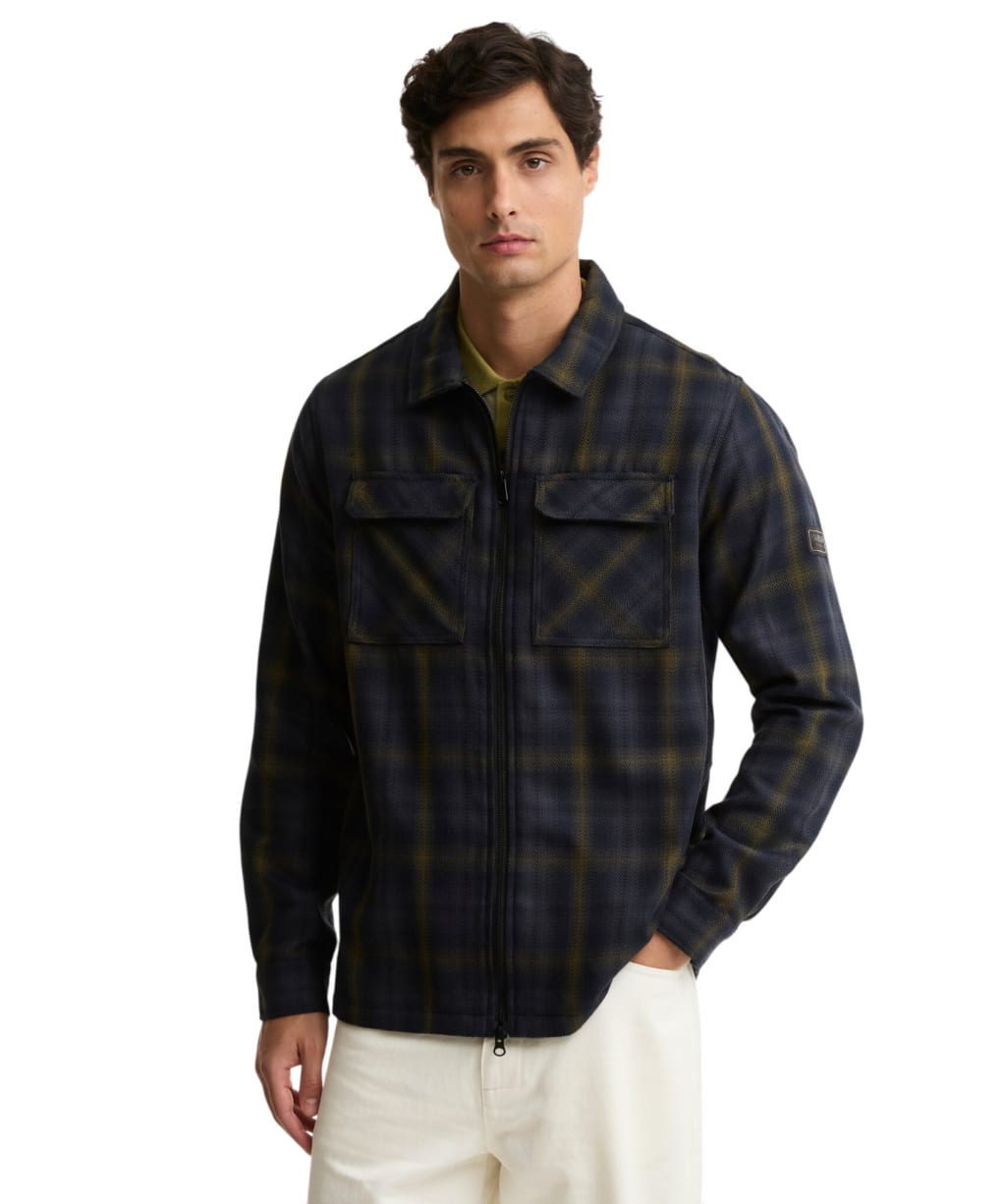 Men's Barbour International Oxborough Overshirt - Black