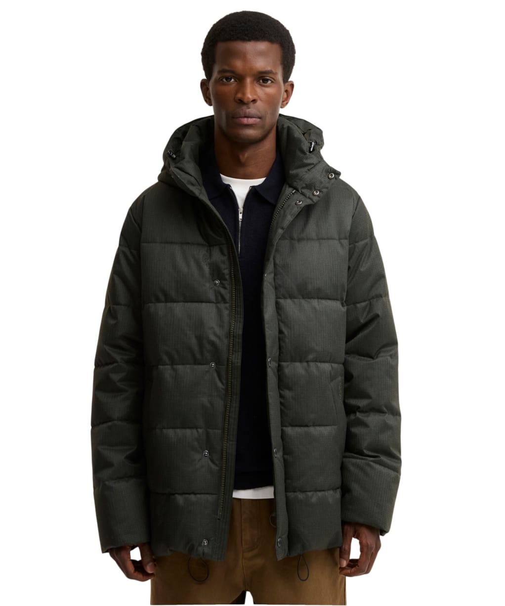 Men's Barbour Emble Puffer Jacket - Dark Sage