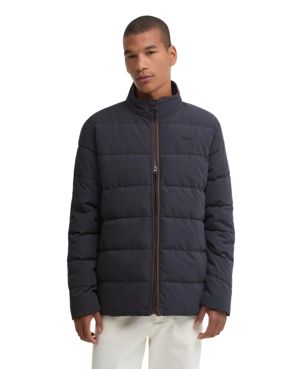 Men's Barbour Noree Quilted Jacket - Dark Navy