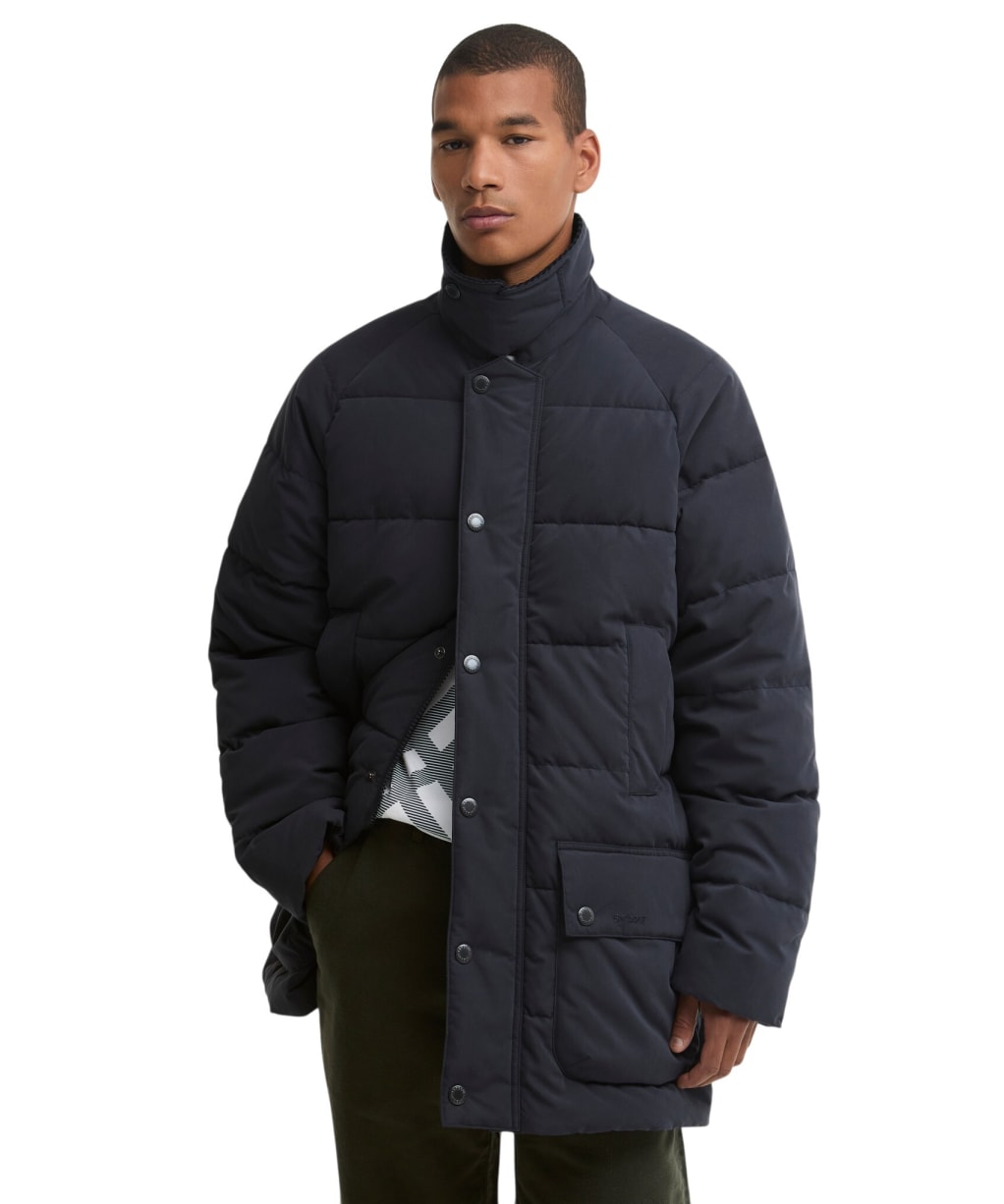 Men's Barbour Beaufort Puffer Jacket - Dark Navy