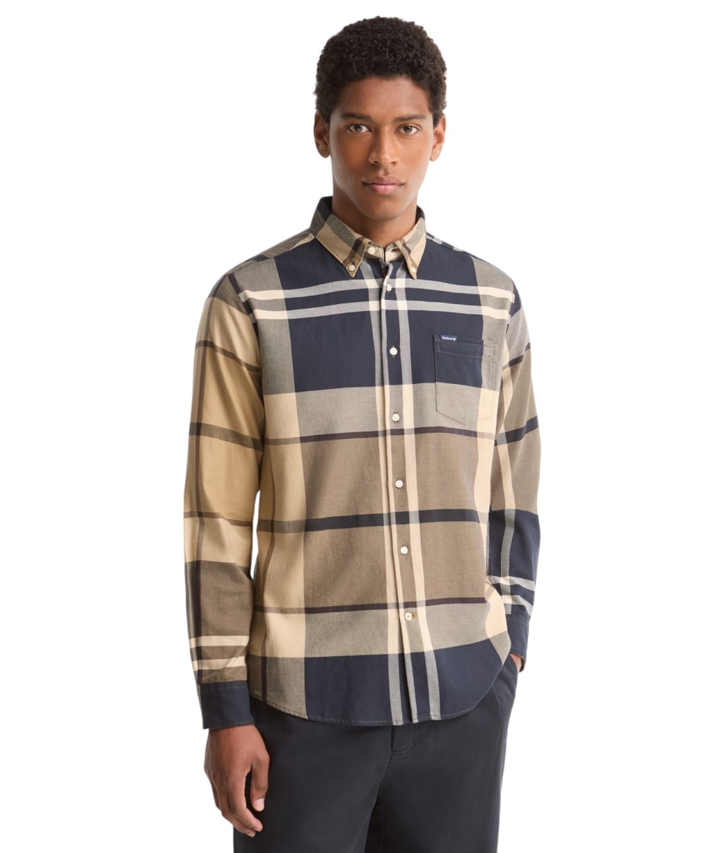 Men’s Barbour Dunoon Tailored Shirt - Birchwood Dress Tartan