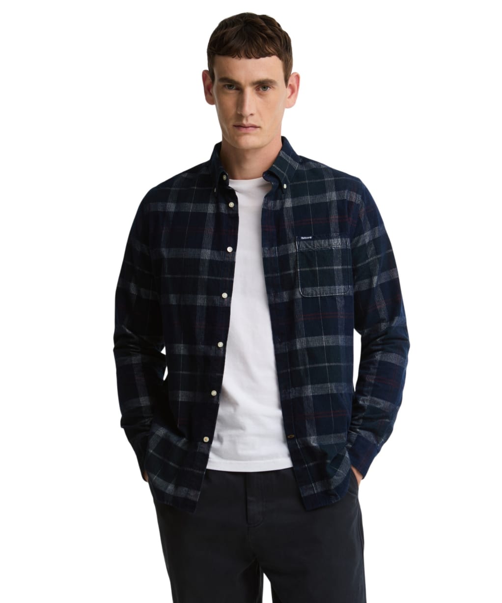 Men’s Barbour Blair Tailored Shirt - Evergreen Tartan