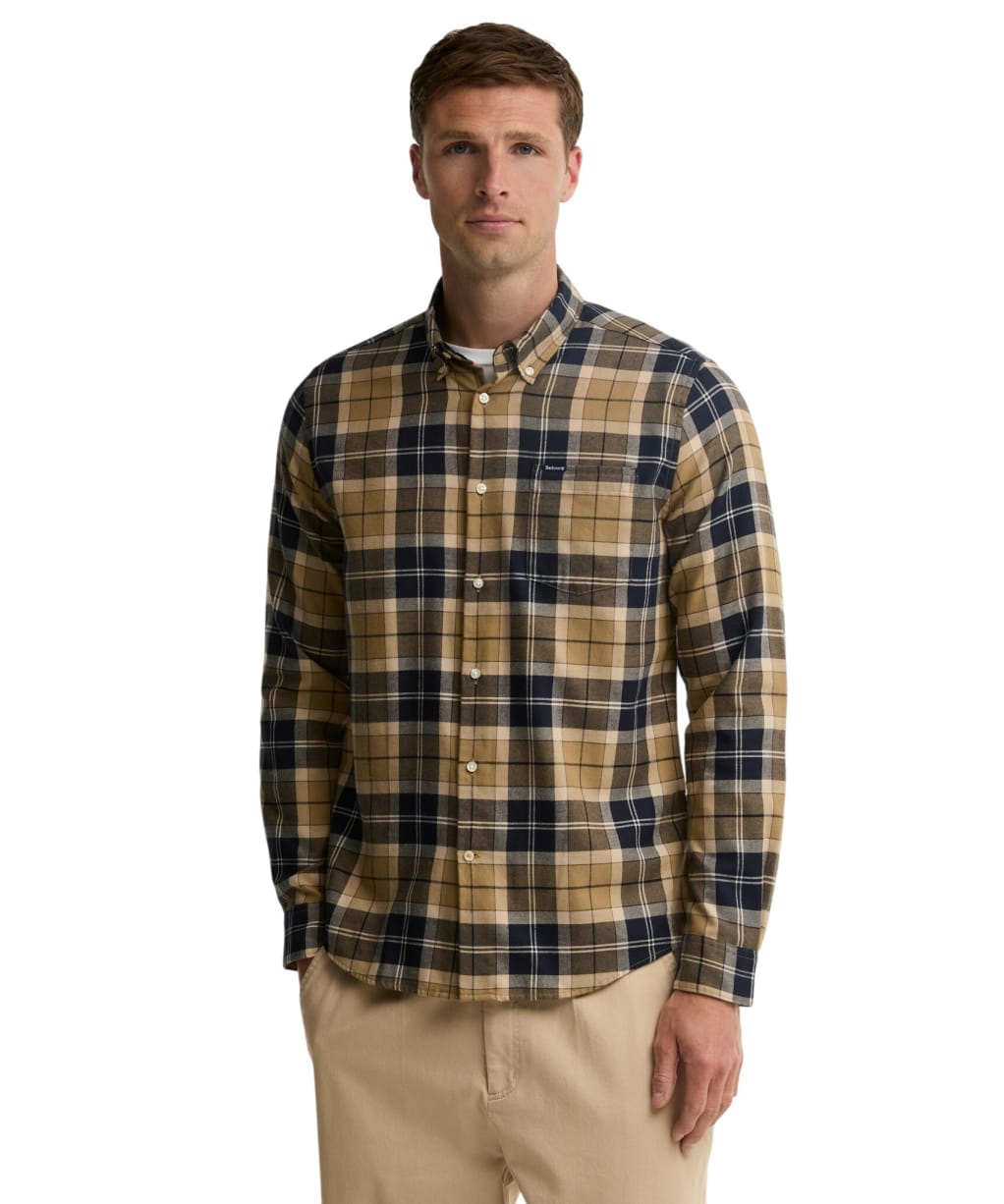Men’s Barbour Fortrose Tailored Shirt - Birchwood Dress Tartan