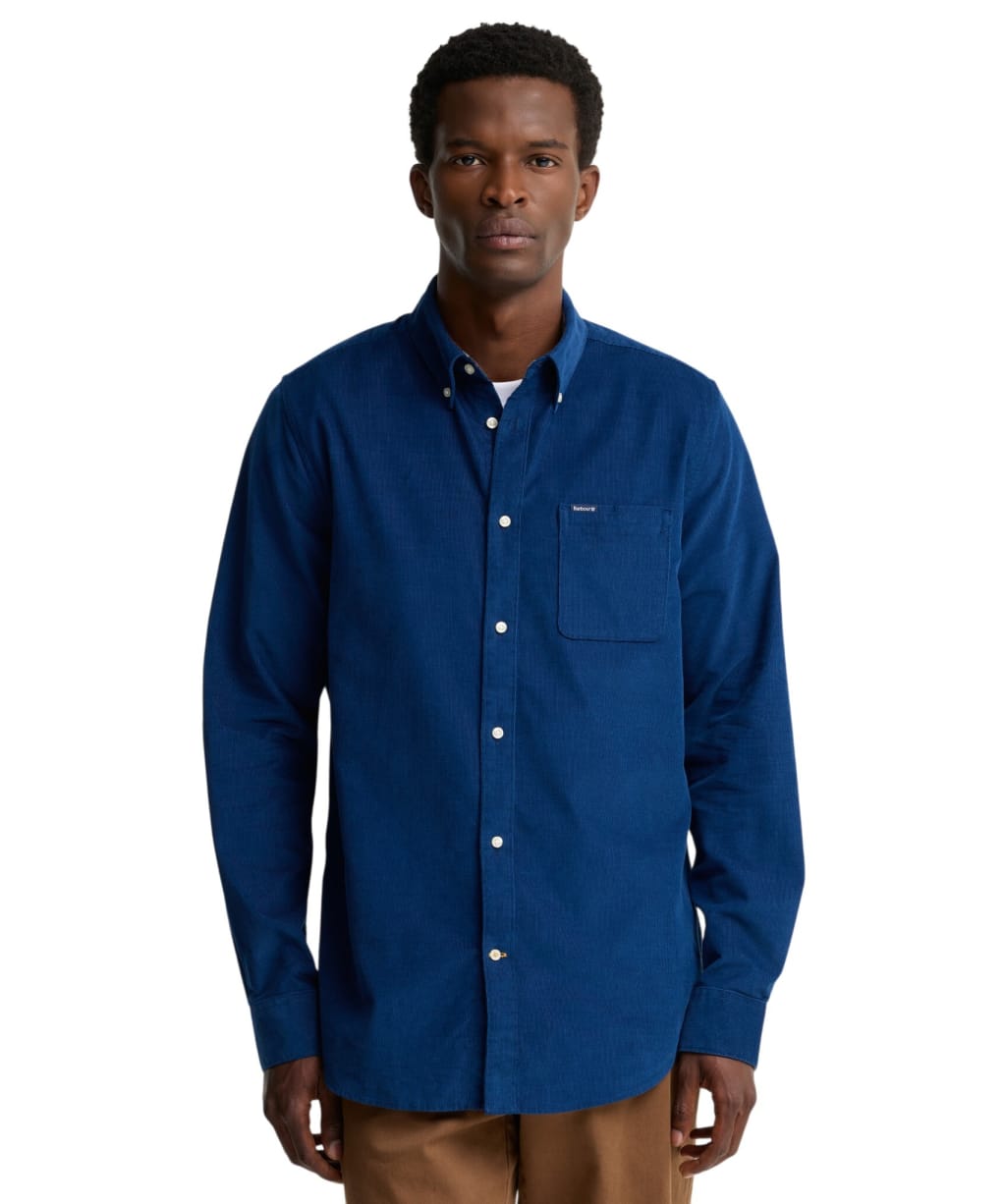 Men’s Barbour Ramsey Tailored Shirt - Deep Blue